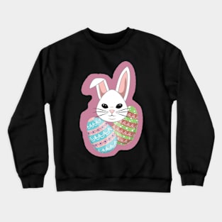 Easter Bunny and Eggs Crewneck Sweatshirt